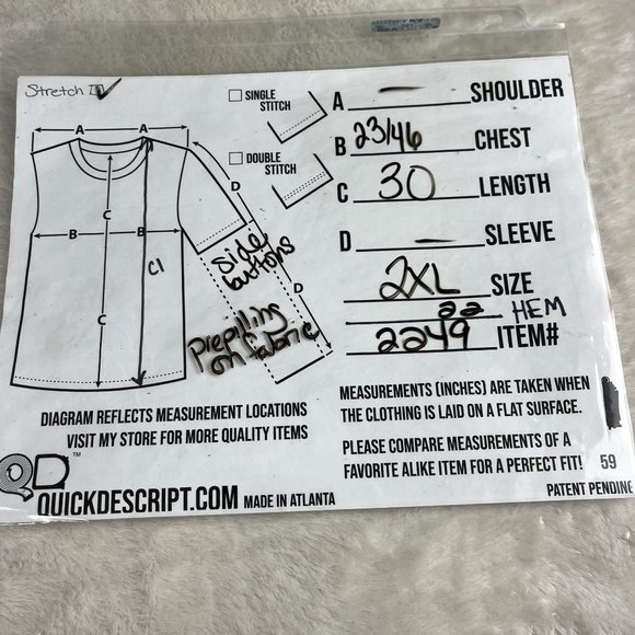 Casual Tunic Top Sweatshirt Womens Size 2XL Wine Red Side Ruched Wooden Buttons‎ - Picture 3 of 10